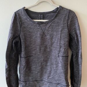 lululemon athletica Gray Sweatshirt